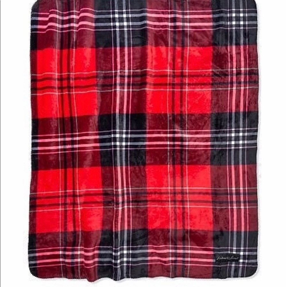 Victoria's Secret Plaid Sherpa Blanket